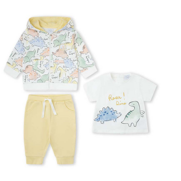 Yatsi | Baby Boy Dinosaur 3-Piece Summer Outfit - 26110603