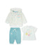 Yatsi | Baby & Toddler Girl "Just Be You" Floral 3 Piece Hooded Outfit - 26110804