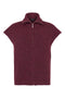 Sunday Zip Front Alpaca Wool Blend Knit Waistcoat Vest 64166658 491 - Prune