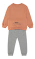 MiniBol I Need More Space Orange and Grey Two-Piece Set 262308