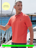 Lerros Cool & Dry Fine Pique Polo Shirt 2623299 Vivid Rose 328