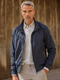 Lerros Men's Water-Repellent Flexible Jacket 2627017 Blue Night 491