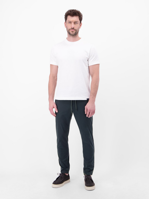 Lerros Men's Lightweight Drawstring Stretch Chinos 2629130 Blue Night 491