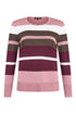 Sunday Womens Knit Pullover 63206281 252 - Rose Stripe
