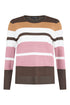 Sunday Womens Knit Jumper 63206281 392 - Brown Stripe