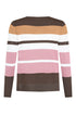 Sunday Womens Knit Jumper 63206281 392 - Brown Stripe