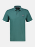 LERROS Soft Teal Waffle Cotton Polo Shirt — Regular Fit | 2633204