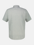 LERROS Storm Grey Cotton-Linen Textured Short Sleeve Shirt — Regular Fit | 2643152