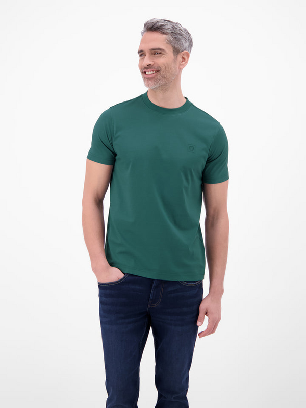LERROS Soft Teal Cool & Dry Graphic T-Shirt — Regular Fit | 2643048