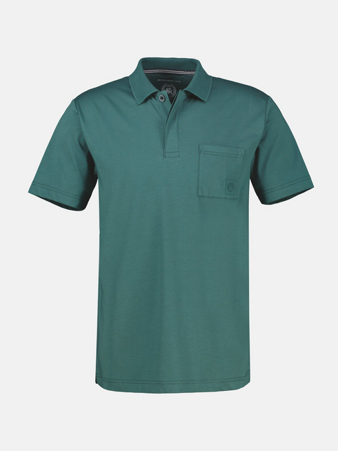 LERROS Soft Teal Cool & Dry Polo Shirt — Regular Fit | 2643249