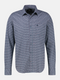Lerros Mens Sporty Minimalist Print Casual Shirt 2681070 345 - Muted Red