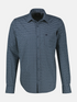 Lerros Mens Sporty Minimalist Print Casual Shirt 2681070 485 - Classic Navy