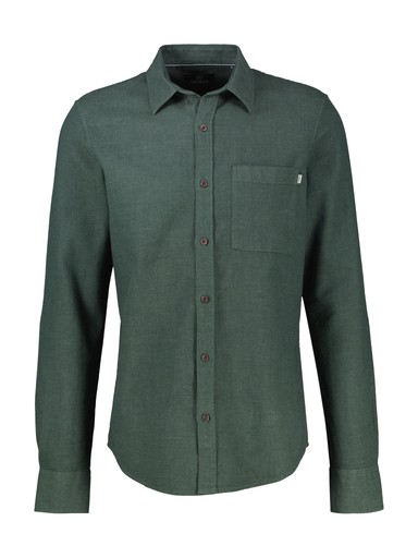 Lerros Mens Long Sleeve Casual Shirt 2681085 664 - Cedar Green