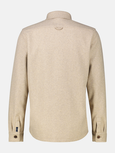 Lerros Wool-Look Fleece Shirt Jacket 2681280 108 - Foam White
