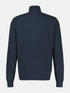 Lerros Casual 1/4 Zip Cotton Knit Sweater 2685428 485 - Classic Navy