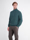 Lerros Casual 1/4 Zip Cotton Knit Sweater 2685428 664 - Cedar Green