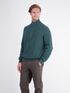 Lerros Casual 1/4 Zip Cotton Knit Sweater 2685428 664 - Cedar Green