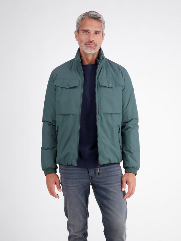 Lerros Mens Lightly Padded Wind Blouson Jacket 2687011 664 - Cedar Green
