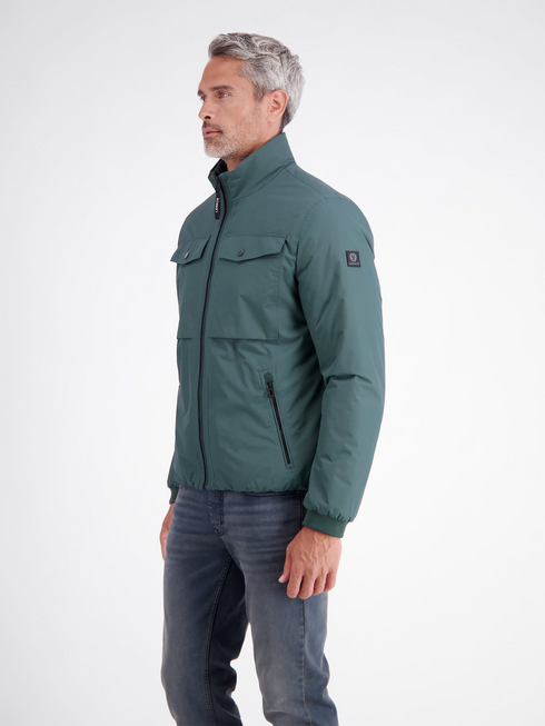 Lerros Mens Lightly Padded Wind Blouson Jacket 2687011 664 - Cedar Green