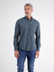 Lerros Checked Cotton Casual Long Sleeve Shirt 2691182 485 - Classic Navy