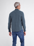 Lerros Checked Cotton Casual Long Sleeve Shirt 2691182 485 - Classic Navy