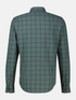 Lerros Checked Cotton Casual Long Sleeve Shirt 2691182 664 - Cedar Green