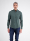 Lerros Checked Cotton Casual Long Sleeve Shirt 2691182 664 - Cedar Green