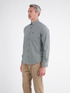 Lerros Patterned Sporty Casual Cotton Shirt 2691474 139 - Gravel Beige