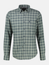 Lerros Mens Cotton Plaid Check Casual Shirt 2691476 643 - Basil Green