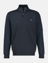Lerros Mens 1/4 Zip Troyer Sweatshirt 2694422 485 - Classic Navy