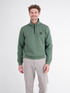 Lerros Mens 1/4 Zip Troyer Sweatshirt 2694422 643 - Basil Green