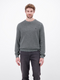 Lerros Cotton Crew Neck Jumper 2695021 418 - Misty Blue