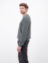 Lerros Cotton Crew Neck Jumper 2695021 418 - Misty Blue