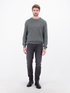 Lerros Cotton Crew Neck Jumper 2695021 418 - Misty Blue