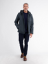 Lerros Water-Repellent Hooded Functional Jacket 2697019 491 - Blue Night
