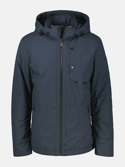 Lerros Water-Repellent Hooded Functional Jacket 2697019 491 - Blue Night