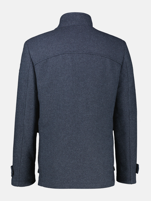 Lerros 2-in-1 Wool Blend Coat with Removable Vest Insert 2697050 - Classic Navy