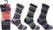 Heat Machine - Ladies Stripe Design Thermal Socks 1.6 TOG 2744