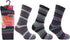 Heat Machine - Ladies Stripe Design Thermal Socks 1.6 TOG 2744