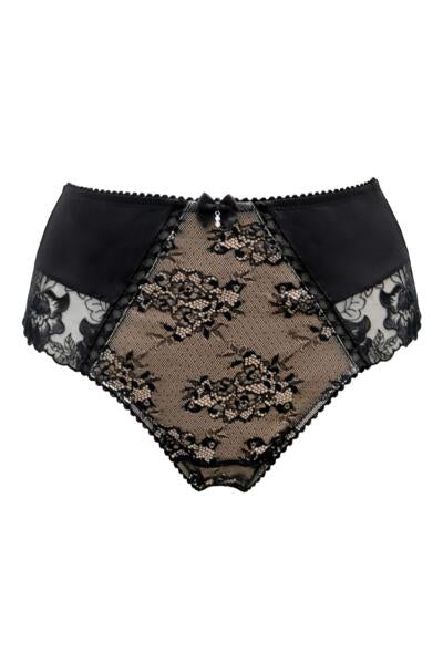 Pour Moi Sofia Lace Embroidered Deep Brief 3834