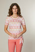 Jessica Graaf Rock Neck Geo-Print T-Shirt 29536-040