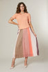 Jessica Graaf Pleated Colour Block Skirt 29800