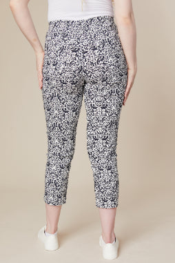 Jessica Graaf Cropped Printed Trousers 29918 - Womenswear