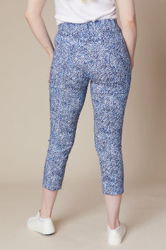 Jessica Graaf Cropped Printed Trousers 29920 - Womenswear