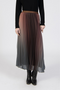 Jessica Graaf Pleated Midi Skirt Soft Ombré Print 30962-090