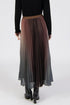 Jessica Graaf Pleated Midi Skirt Soft Ombré Print 30962-090