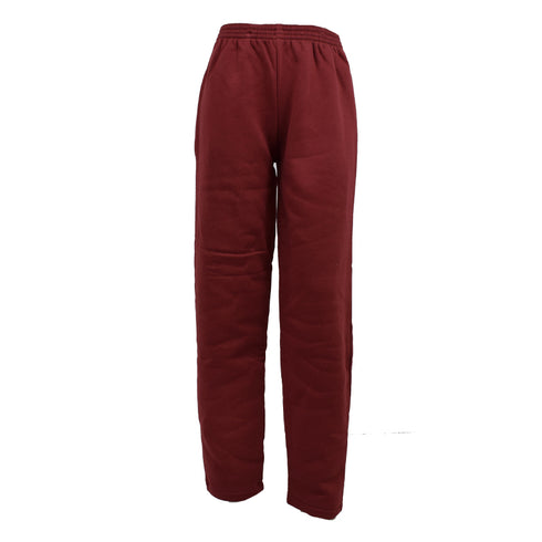 Tracksuit Bottoms 3097 Wine (No Crest, No Branding) Fleece Lined Trampass Sports by Skippy