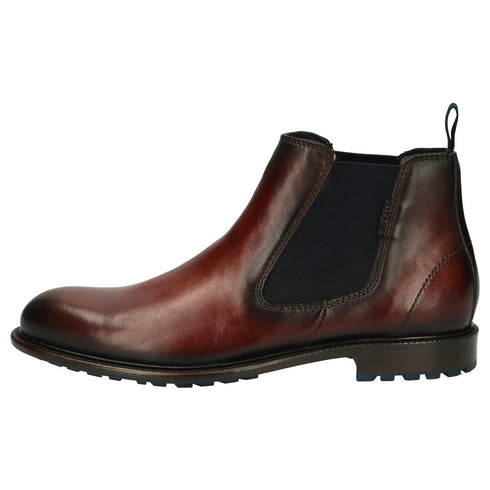 Bugatti Bonifacio Mid-Brown Leather Chelsea Boots 311-A0A32-4100-6400-40