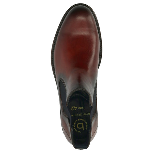 Bugatti Bonifacio Mid-Brown Leather Chelsea Boots 311-A0A32-4100-6400-40