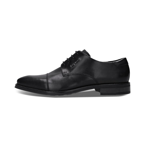 Bugatti Men's Black Wide Fit Leather Derby Lace Shoe 311-AYN02-1000-1000